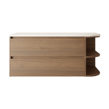 Avion 1200mm Wall Hung Single Vanity with Solid Surface Countertop